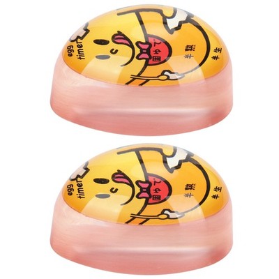 2x Eggtimer Color Changing Resin Kitchen Timer For SoftBoiled Boiled Egg Coo SET