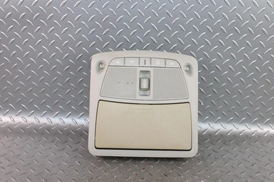14-15 Q50 Grey Overhead Roof Center Console Map Lamps Sunroof Switch Bin OEM WTY