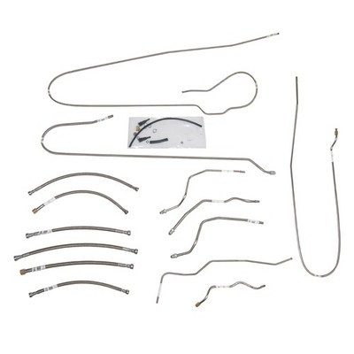 Fuel Line Kit Fits Chevrolet K1500 1996-1998 V8 Short Bed Ext Cab-TGL9605SS