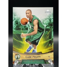GABE PRUITT Upper Deck Rookie 2007 #21 Rookie Card Boston Celtics RC. rookie card picture