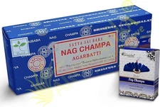 Satya Sai Baba Nag Champa Incense Sticks 250 gm with Arovatika Nag Champa Nat...
