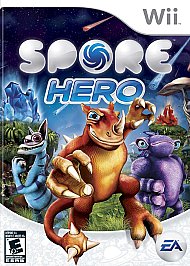 Spore Hero (Nintendo Wii, 2009, Complete)