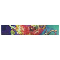 East Urban Home Alyzen Moonshadow Mad Hatters T-party V Table Runner on sale East Urban Home Alyzen Moonshadow Mad Hatters T-party V Table Runner on sale
