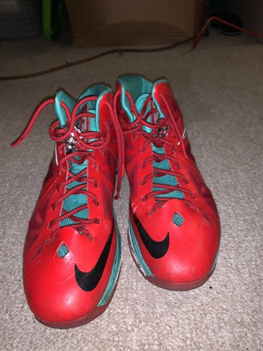 lebron 10 red black