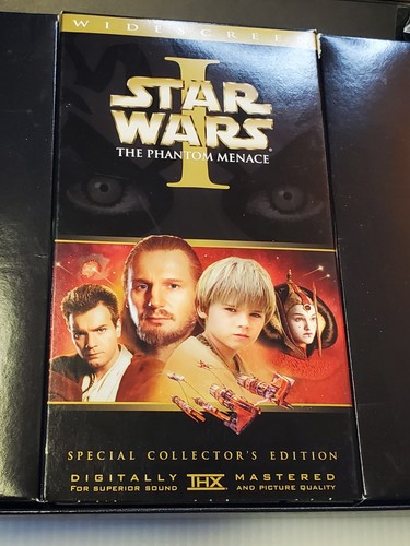Star Wars The Phantom Menace  THX Widescreen Collectors Edition VHS Cell Book - Picture 8 of 10