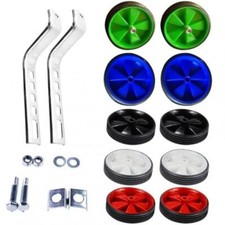 ROTELLE ROTELLINE UNIVERSALI BICI BIMBO STABILIZZATORI BICICLETTA 12-14-16-18-20