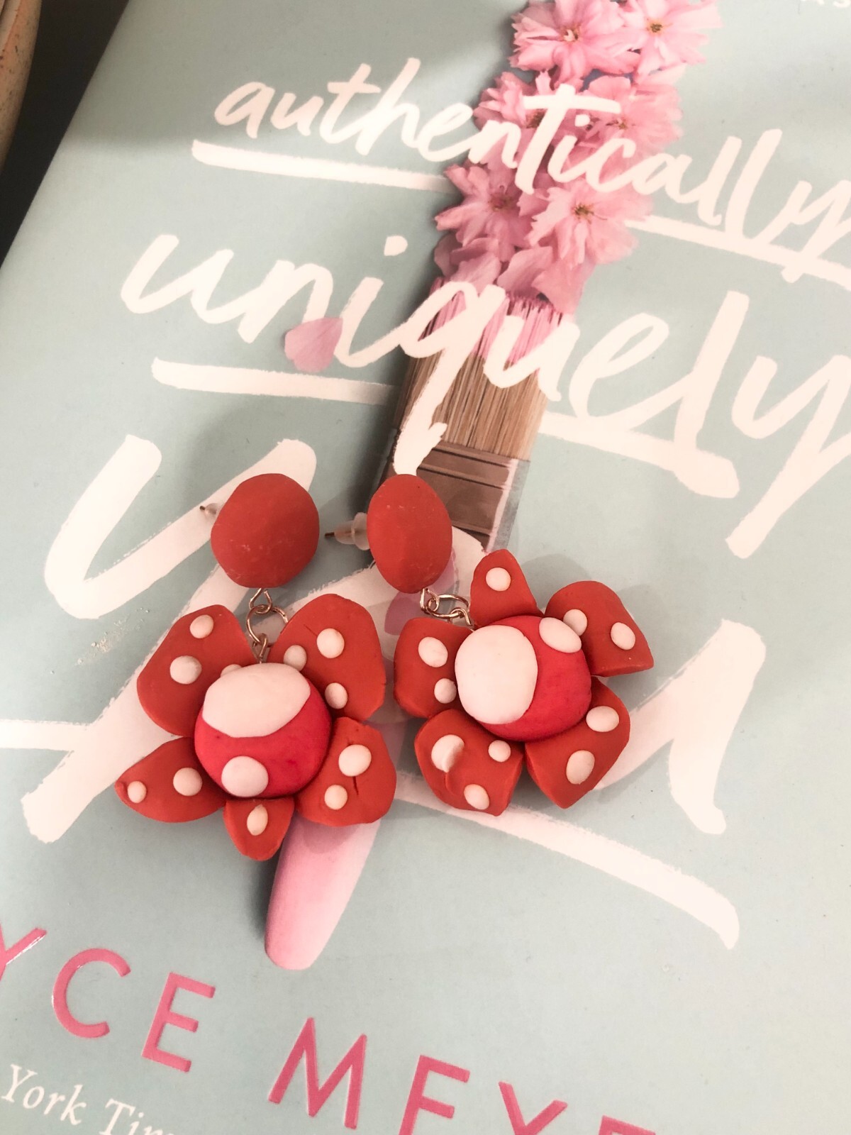 handmade polymer clay earrings eBay