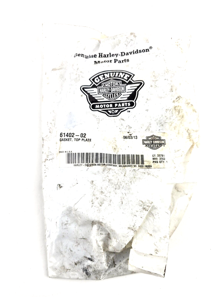 Genuine Harley Davidson Gas Fuel Tank Pump Top Plate Rubber Gasket Seal