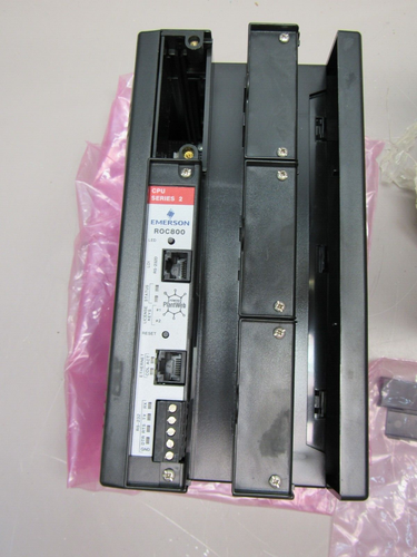 NUOVO! CONTROLLER EMERSON ROC-827 CON CPU ROC-800 SERIE-2 NUOVO CON SCATOLA! FAI UN'OFFERTA! - Foto 2 di 16