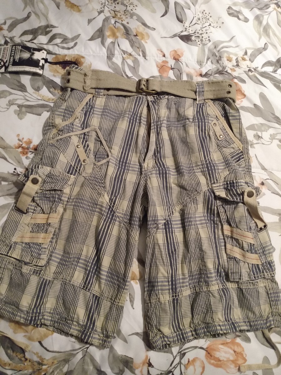 Seven Souls Plaid Cargo Shorts 32 | eBay