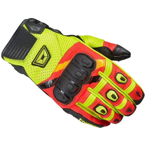 Cortech Men's Manix ST Gloves - Red/Hi-Viz - Large 8345-0111-06