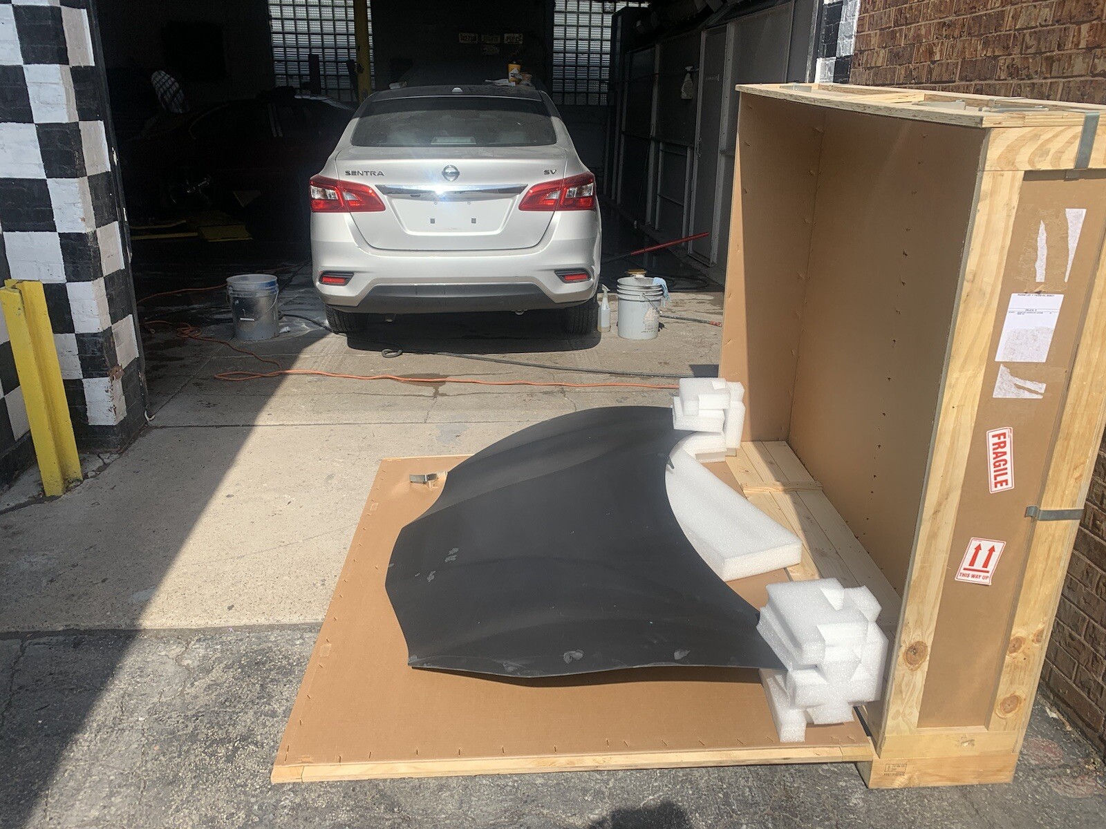 2018 FERRARI 488 SPIDER FRONT LID PRIMERED - OEM 