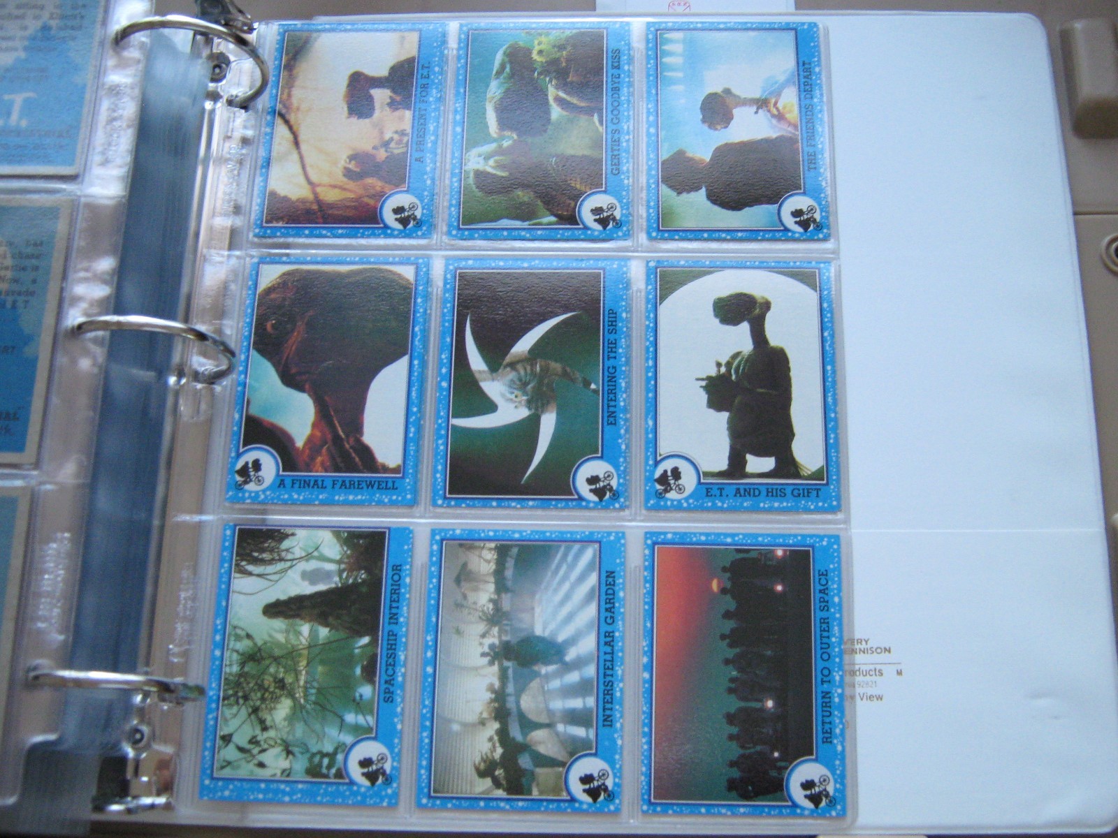 E.T. Trading Cards , Topps , 1982 , 187 plus 10 Extra Terrestrial