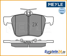 Brake pad set, disc brake Meyle 0252500916 for VW Atlas