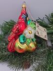 Polonaise Ornament Cardinal 2 Kurt Adler with Box Gp473 Hand Blown Glass Komozja