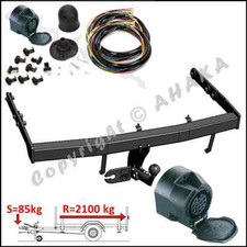 AHK ES13 für VW Sharan 1995-04/2000 Anhängevorrichtung Anhängerkupplung komplett