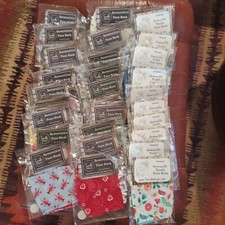 Craft Fabric Face Mask Lot Retail Ready 45 Pieces Cotton Reversible