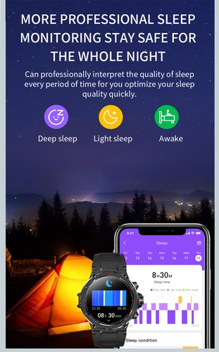 Luxury Smart Watch Bluetooth Smartwatch Sport Fitness Tracker for Android iOS - 第 7/15 張圖片