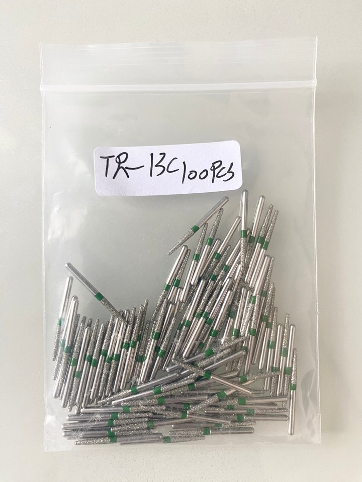 20 BOXES Frese Dental Diamantate FG1.6MM Bur Per Manipolo Ad Alta - Foto 10