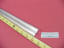 2 pieces 5/8" ALUMINUM 6061 ROUND ROD 16" LONG T6511 Solid Extruded Bar Stock