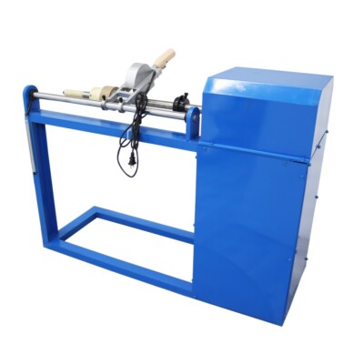 Electric Cutter Paper Pipes Film 220V Pipes Cutting Machine for Printing Industr