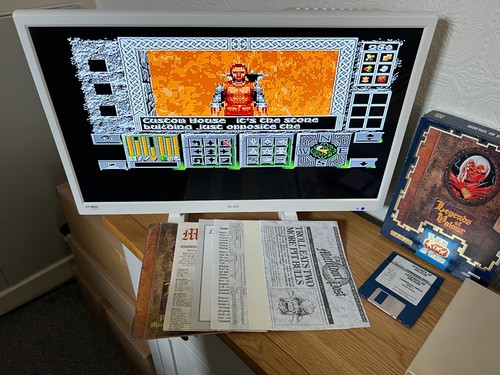 Amiga Legends Of Valour Vintage Game - Boxed & Working -👽👾Retro Gift Idea👾👽 - Afbeelding 8 van 24