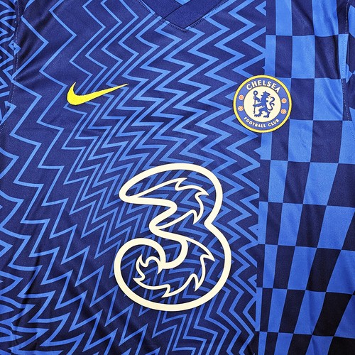 CHELSEA F.C. MASON MOUNT AUTOGRAPHED BLUE NIKE JERSEY L IN SILVER BECKETT 196474 - Picture 7 of 9