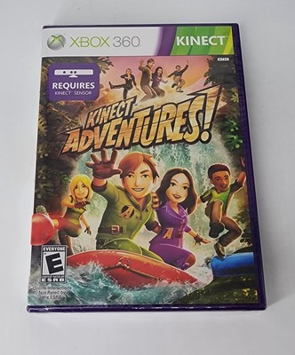 BRAND NEW & FACTORY SEALED Kinect Adventures (Microsoft Xbox 360, 2010) - NICE!