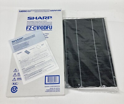 New OEM SHARP FZ-C100DFU Air Purifier Replacement Filter Washable Deodorizing
