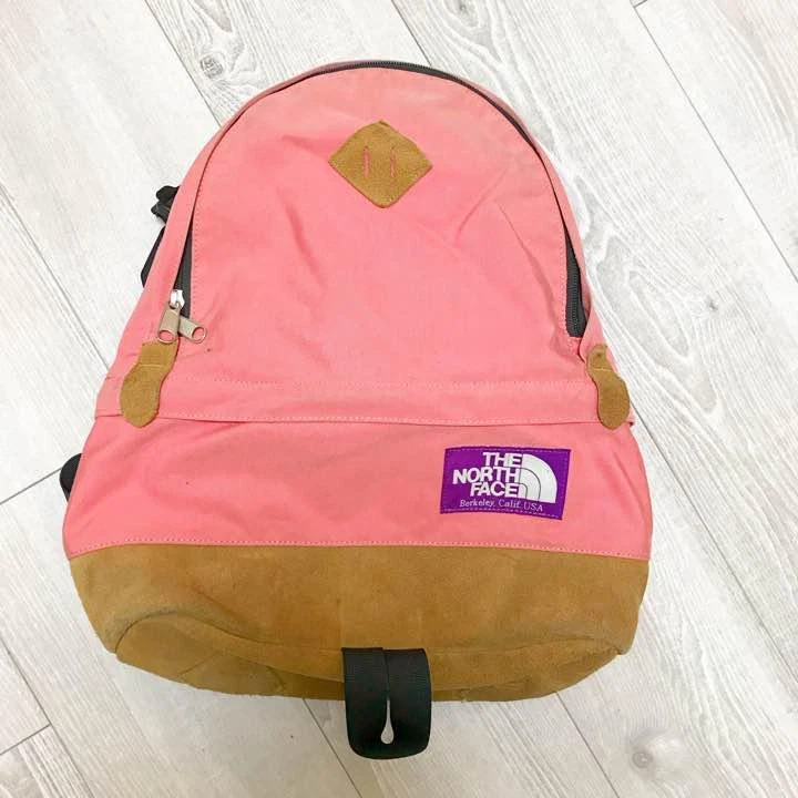 Purple shop label backpack
