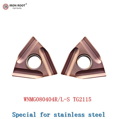 10P WNMG431 080404R-S TG2115 CNC Metal Cutting Tool Turning Carbide Insert MWLNR - Picture 3 of 6