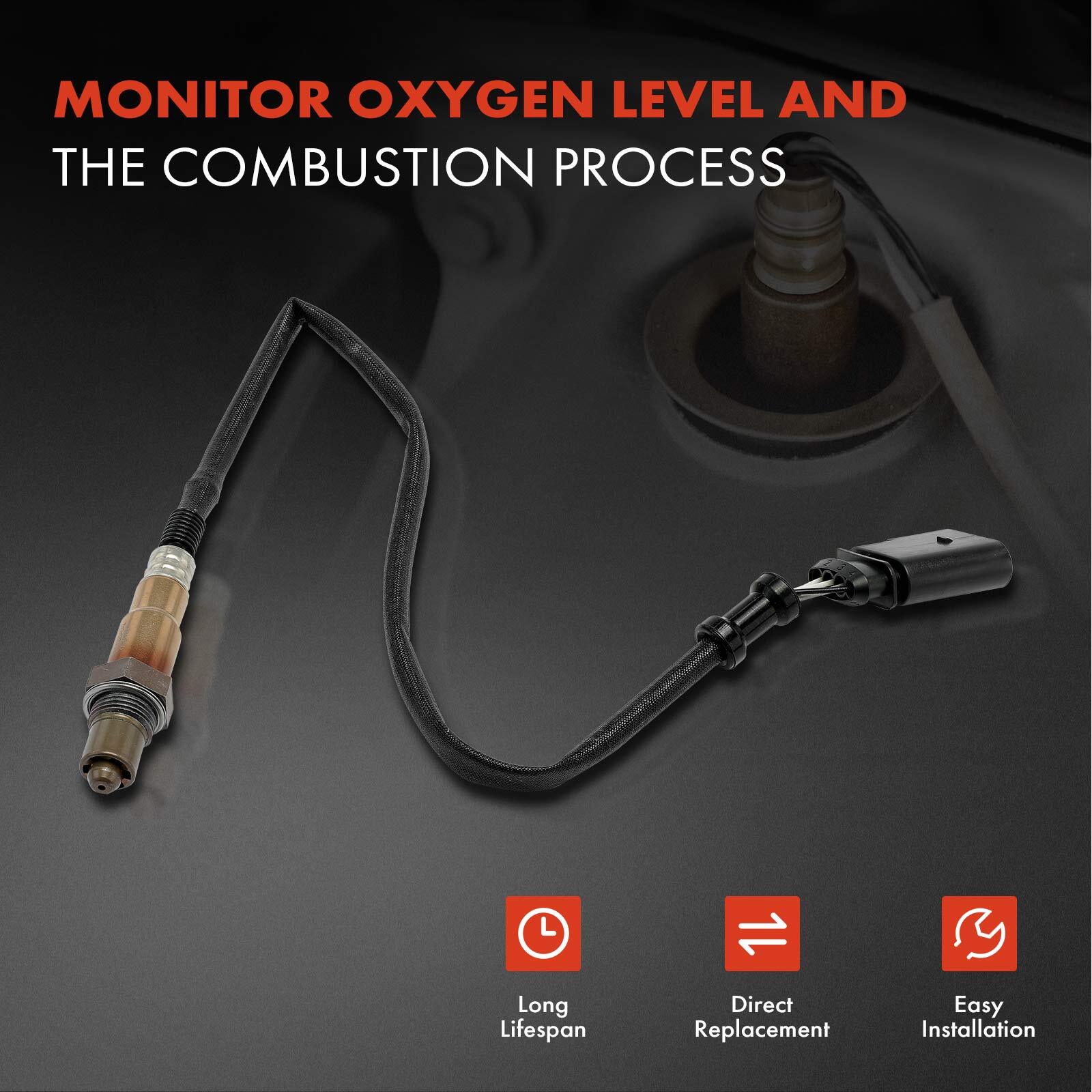 4x Upstream & Downstream O2 Oxygen Sensor for Bentley	Arnage 2003-2004 V8 6.8L