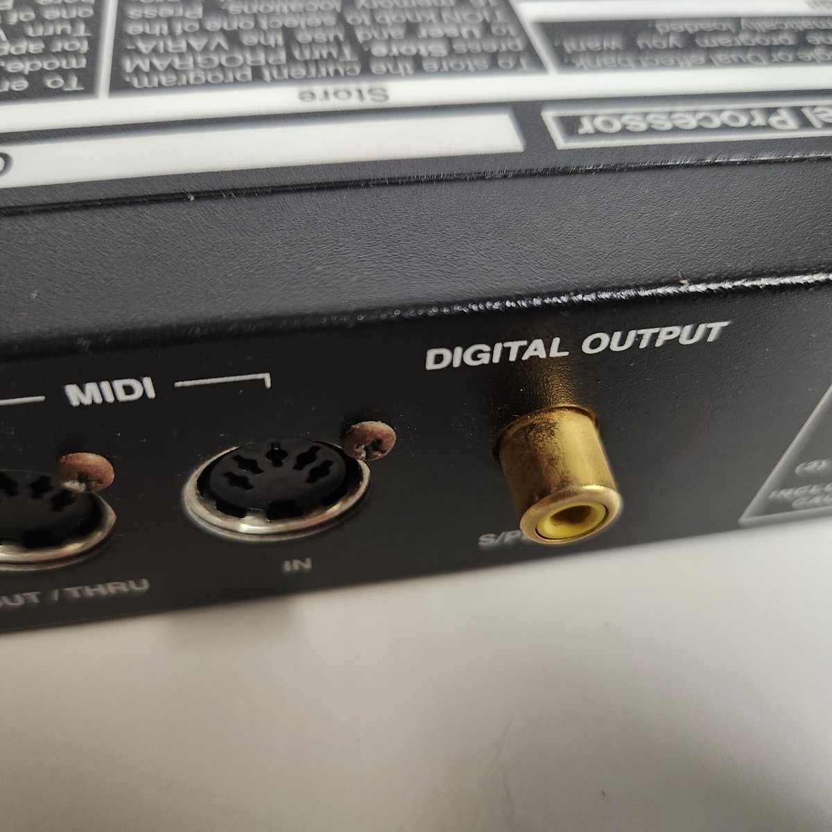 Lexicon MPX100 Dual Channel Effects Processor without power supply