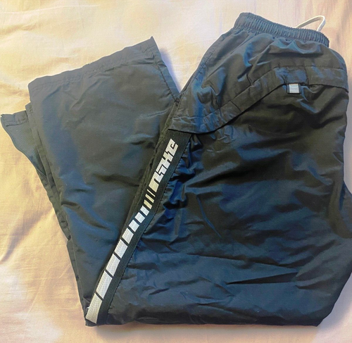 Women's Water-Resistant Fleece-Lined Hiking & Ski Pants, Black