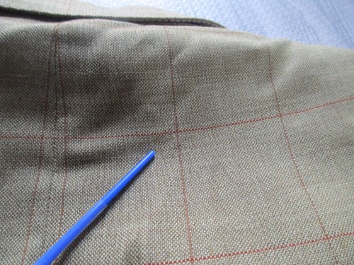 Vintage Aquascutum Blazer Mens 44R Green Check Suit Sport Jacket Single Breasted - Picture 11 of 20