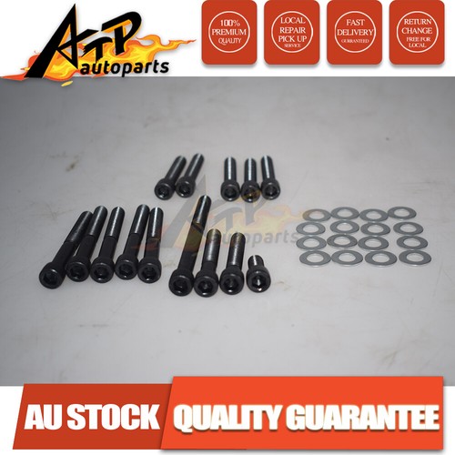 For HOLDEN 253 304 308 V8 STAINLESS TIMING ROCKER COVER / WATER PUMP ...