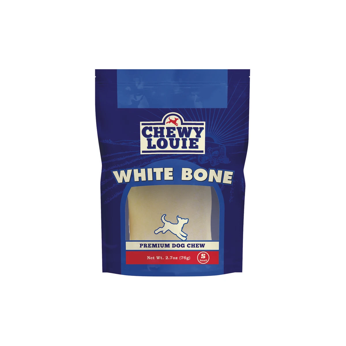 Chewy Louie Small White Bone One Ingredient All Natural and No