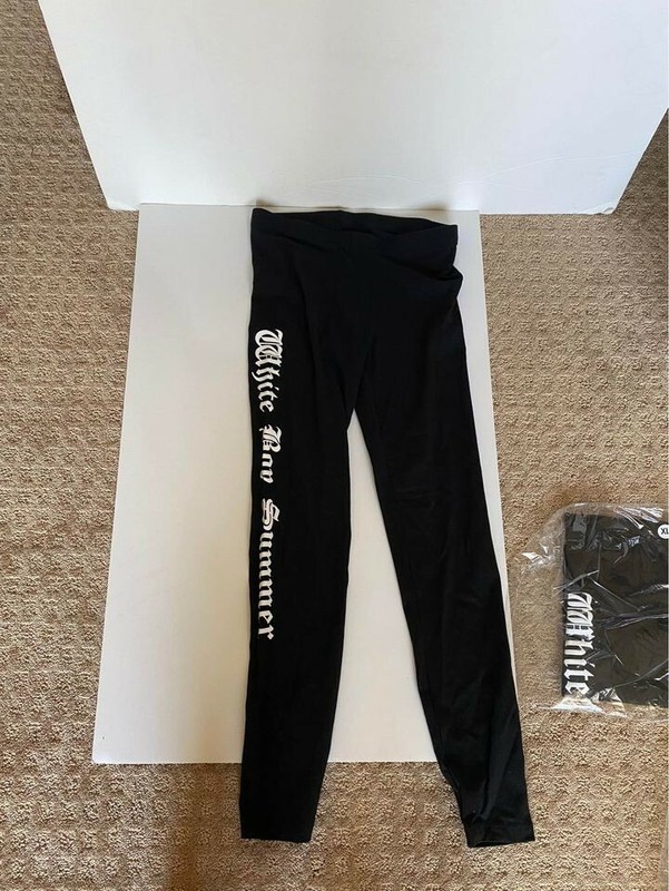 NEW Official White Boy Summer Leggings! Size Medium