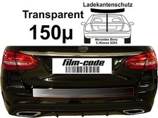 Lackschutzfolie Ladekantenschutz C Klasse Kombi S205  transparent 150&micro;