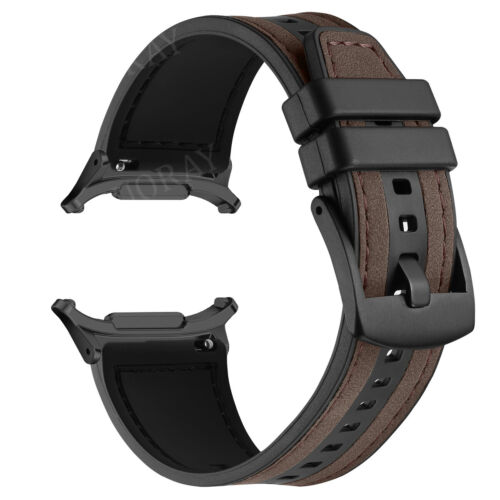 Skórzany silikonowy pasek do Samsung Galaxy Watch Ultra 47mm Zamienny pasek Pasek - Zdjęcie 12 z 34