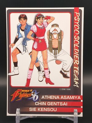 Athena Asamiya Sie Kensou #6 The King of Fighters 96 KOF SNK Card