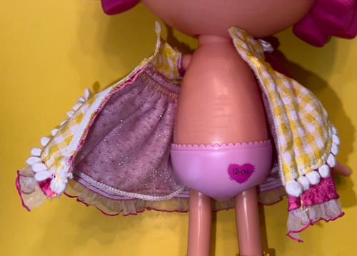 LALALOOPSY Crumbs Sugar Cookie 12" Doll MGA 2009 Baker Apron Toy - Picture 9 of 14