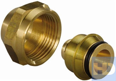 Uponor Vario Klemmringverschraubung PEX Vario PE-Xa Verteiler Fussbodenheizung