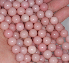 Pink Opal Smooth Gemstone Grade AAA Pink 4mm 6mm 8mm 10mm Round Loose Beads 166 