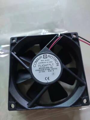 1 PCS  COMAIR  ROTRON  Fan  CR0824UB-A71GL  DC 24V 0.26A  8025 8CM 2 WIRE #E8