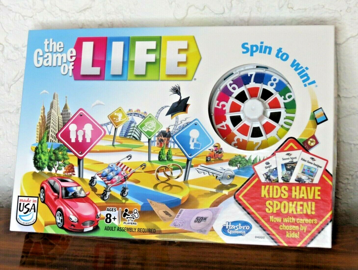  Hasbro Gaming The Game of Life Board Game, Family