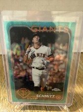 2024 Topps Chrome - Aqua RayWave Refractor #220 Casey Schmitt /199