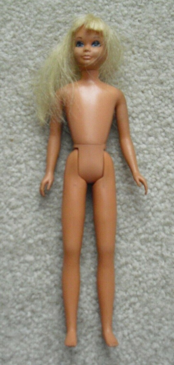 Vintage 1967 Mattel Japan 1 Barbie Friend Skipper Girl Doll with Click Knees