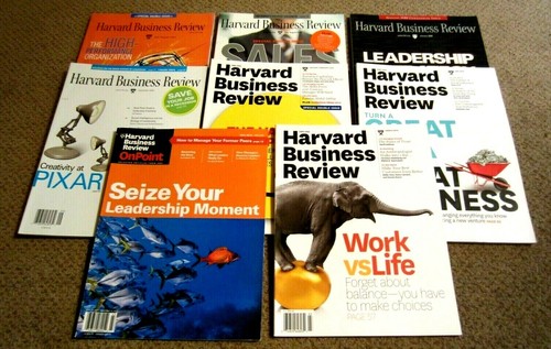 Harvard Business Review Magazin LOT Führung, Pixar, Business, High Performance