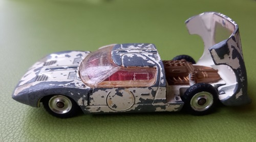 Dinky Ford GT 40 Rennwagen - Meccano 215 - eigene Kindersammlung Playworn - Bild 3 von 3